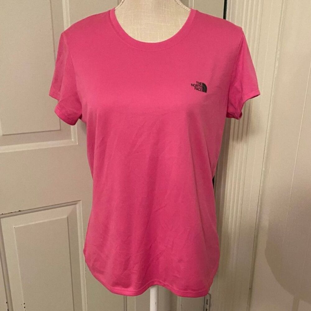 The North Face Women's Simple Dome T-Shirt Bright Pink Size L